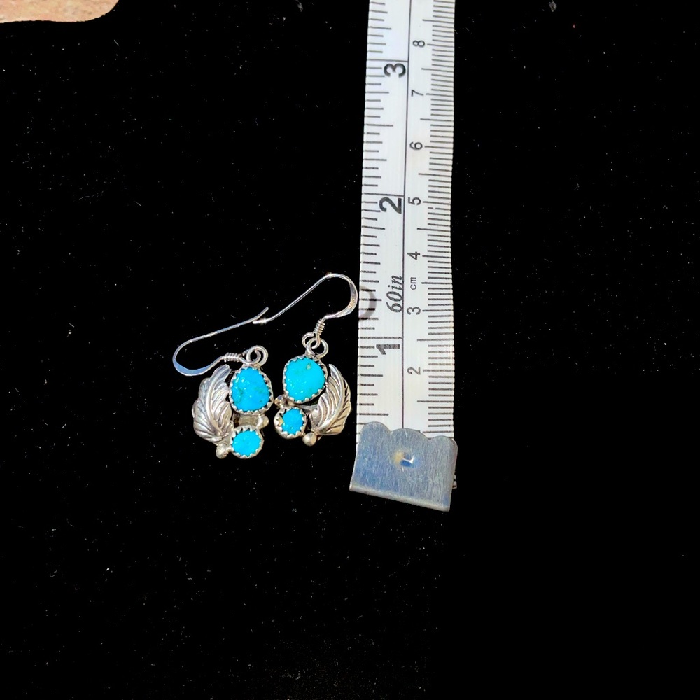 COPY - Sterling Silver Turquoise Earrings